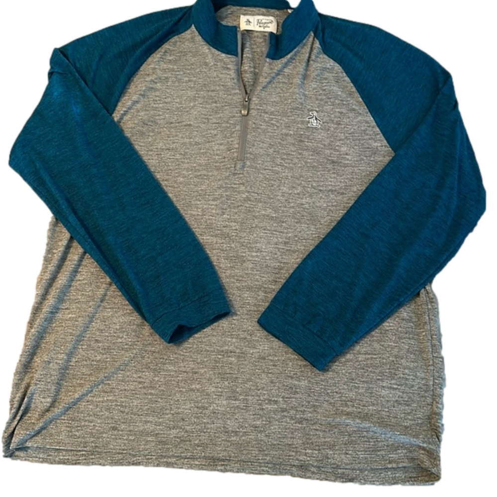 Men’s Penguin Long Sleeved Quarter Zip • XXL